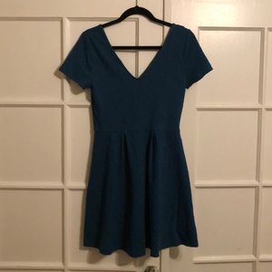 Alya Blue Dress with Ribbon on the back